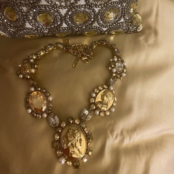 Oscar De La Renta luxury statement magnificent gorgeous limited edition Necklace - Picture 5 of 9